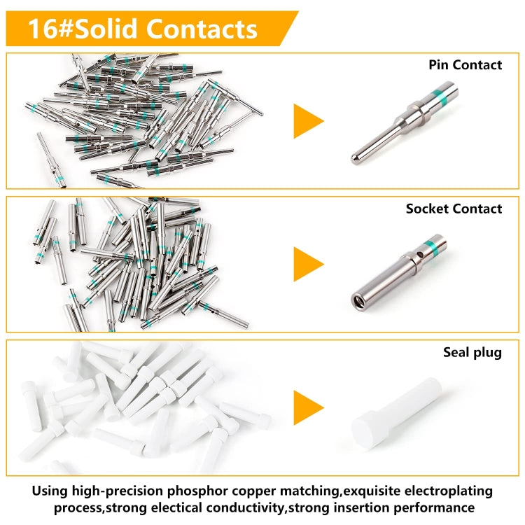 338pcs/Set DT Connector Kit Crimping Tool Set, 338pcs/Set