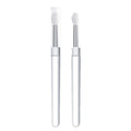 Nail Art Silicone Applicator Sticks Multi-Purpose Dabbing Powder Glitter Eyeshadow Brush Applying Manicure Tool, 2pcs