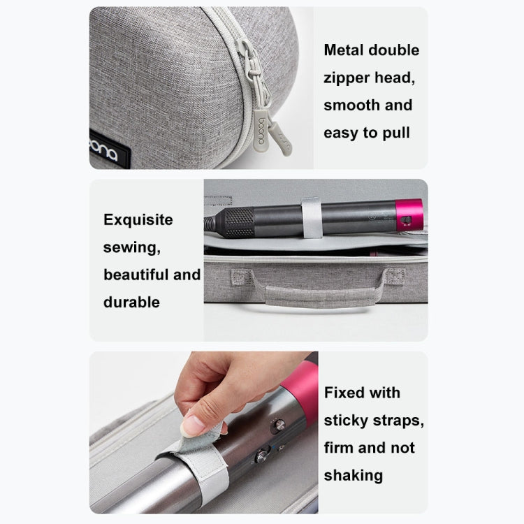 Baona BN-F037 For Dyson HS05 HS01 Large-capacity Handheld Curling Iron Storage Bag