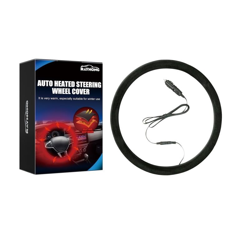 Rayhong Universal Car Quick-heating Heated Steering Wheel Cover, 38cm