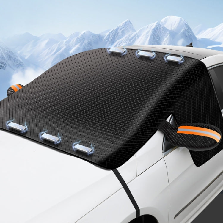 Car Magnetic Front Sunscreen Waterproof Thick Snow Shield