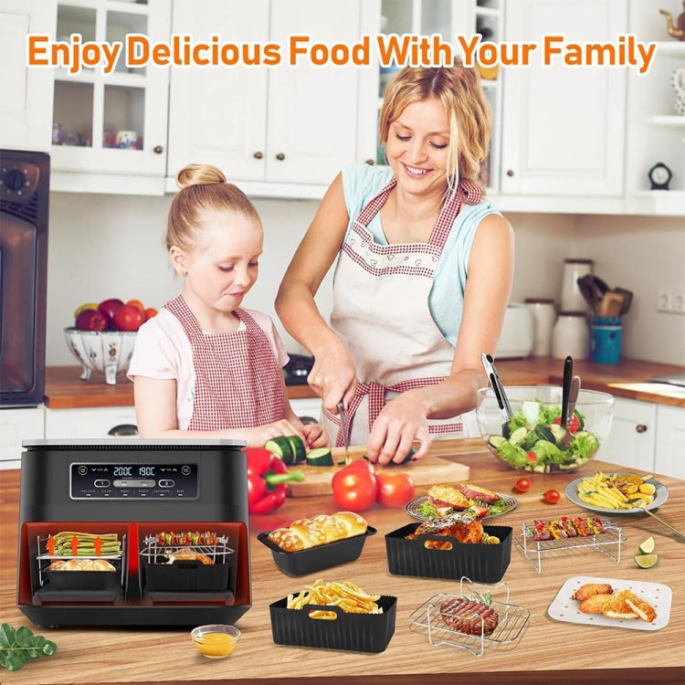 Air Fryer Baking Accessories Set Kitchen Oven Accessories, 10pcs /Set
