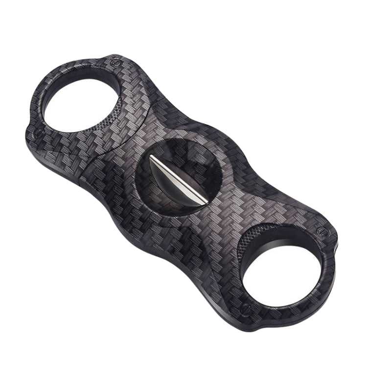 Portable Cigar Scissors Double Blade Stainless Steel V Cigar Cutter Tool, Bear Eye, Wind