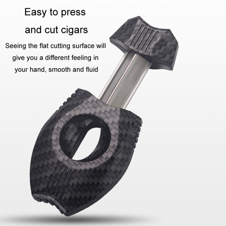 Portable Cigar Scissors Double Blade Stainless Steel V Cigar Cutter Tool, Bear Eye, Wind