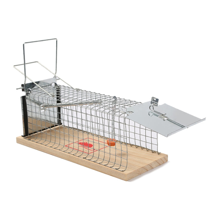 Wooden Mousetrap Cage Live Animal Humane Trap Catch, Small, Large