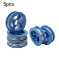 5pcs High Purity Small Rolls Of Non Cleaning Soldering Wire Soldering Assistance Tools, 0.8mm