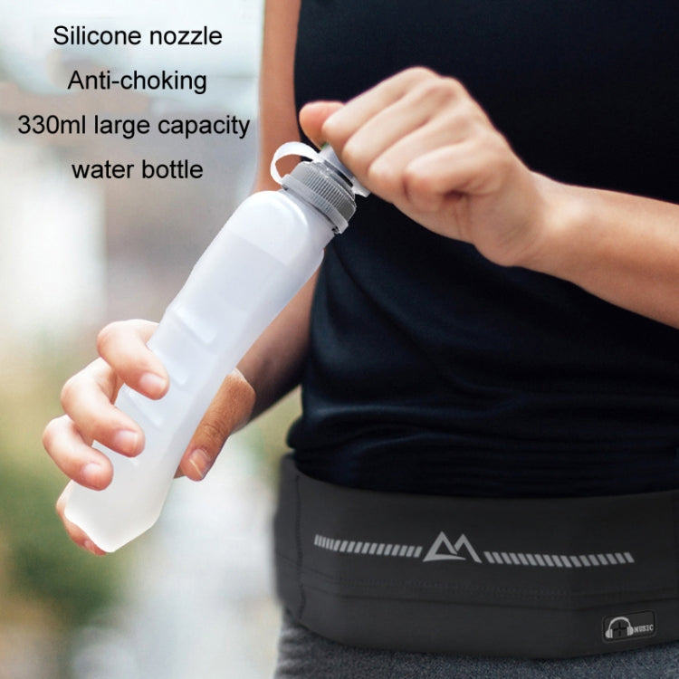 330ml Sports Running Water Bottle Mountain Biking Portable Fitness Large Capacity Curved Water Bottle
