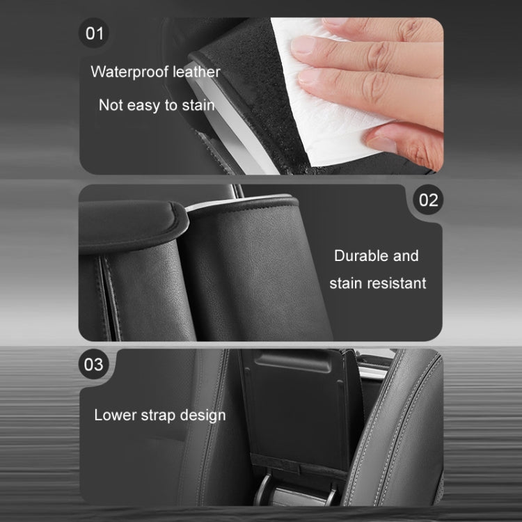 Car Armrest Box Storage Bag Auto Interior Multi-Functional Shelf, No Built-In Bucket, With Built-In Bucket