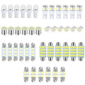 42pcs/Set Car Interior Reading LED Light Combination Set, 42pcs/Set