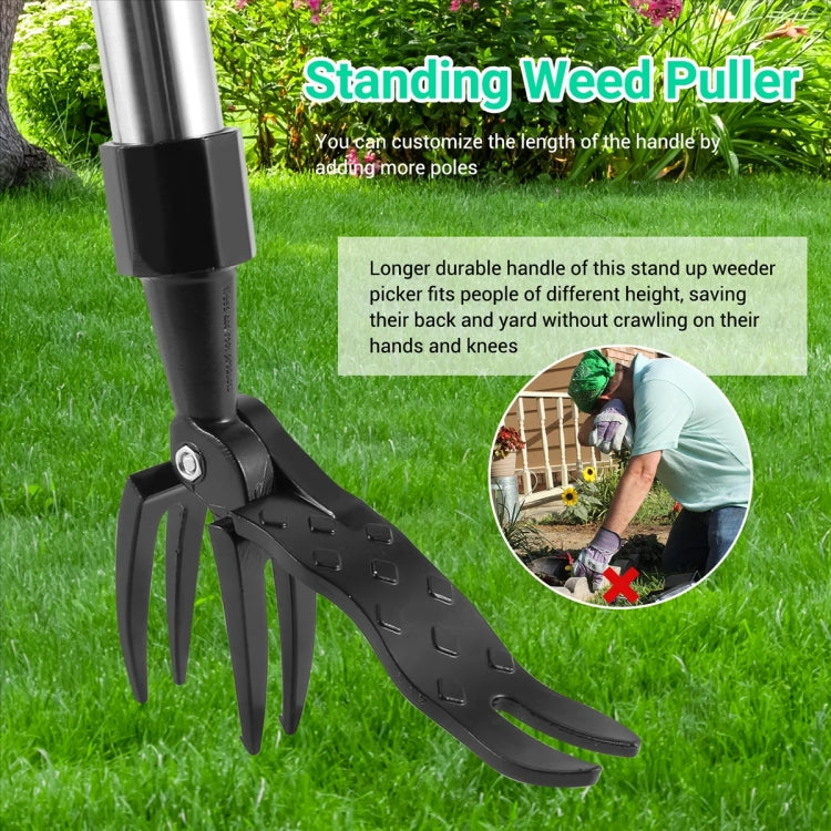 Manual Vertical Foot Weeding Rooting Tool, Weeding Tool