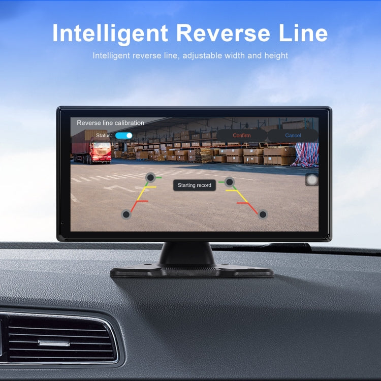 10.36-Inch Car Central Control Smart Player With 4-Way Camera, Standard, 64G TF Card