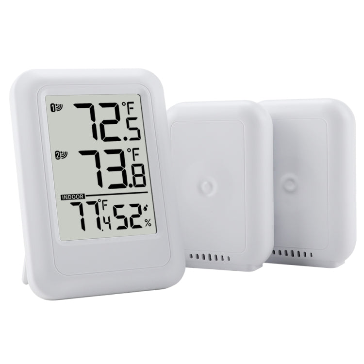 TS-FT0402 2-In-1 Home Wireless Digital Thermometer Wall-Mounted Greenhouse Thermometer, TS-FT0402