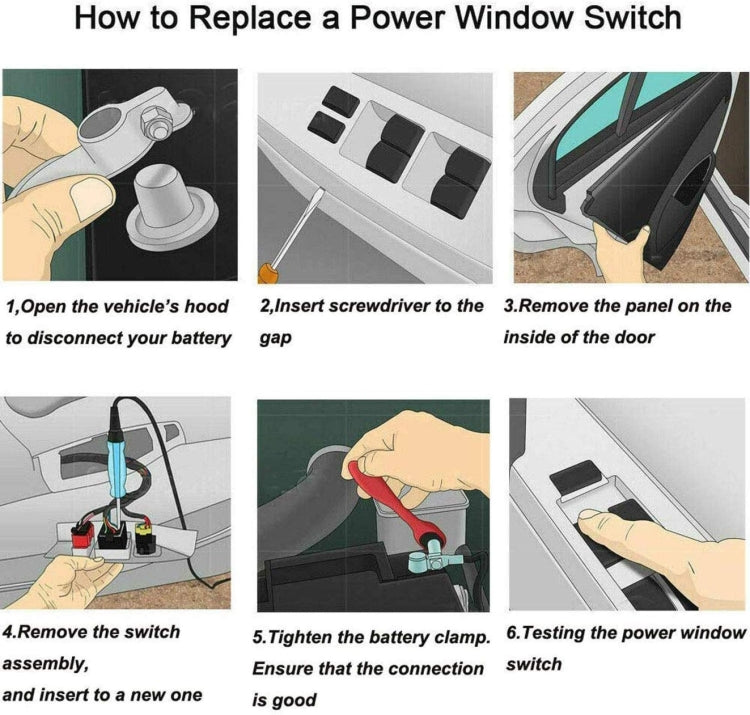 For Volkswagen 255959855B Car Window Lift Electric Control Switch