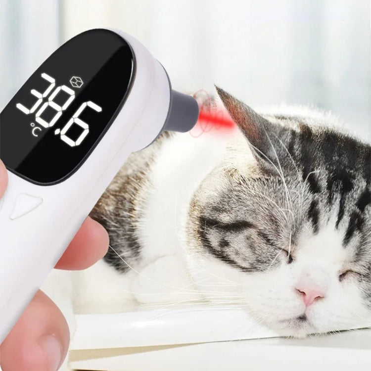 ELOFS EF-07 Pet Dog Cat Ear Digital Thermometer Accurate Infrared Measuring Animal Thermometer