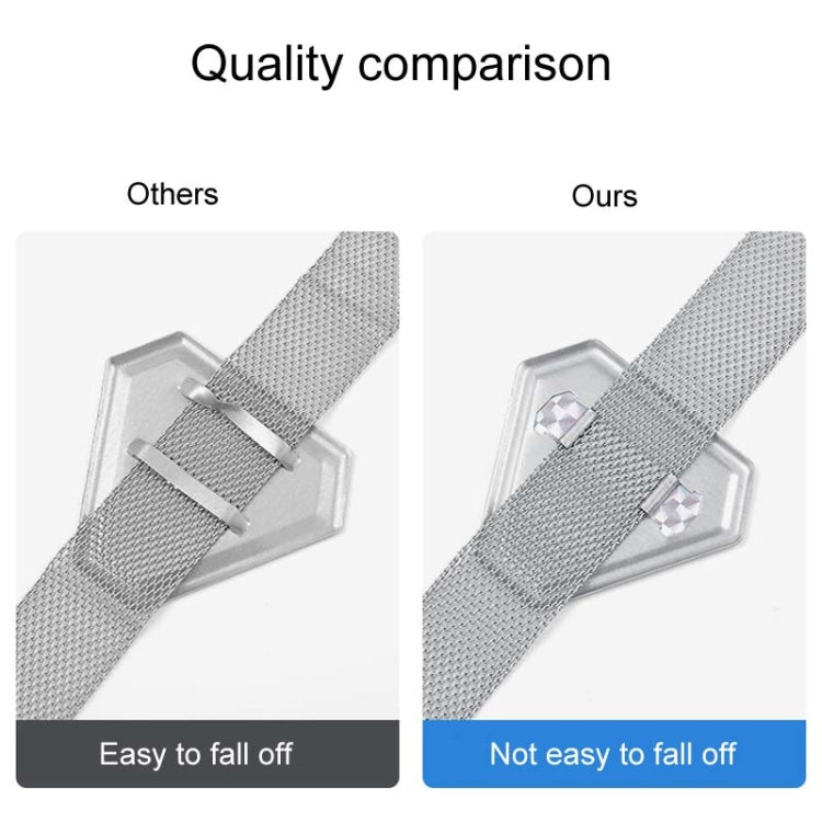 Car Triangle Night Reflective Static Eliminator Metal Grounding Strip