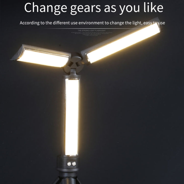 LED Foldable Overhaul Light With Stand USB Rechargeable Auto Repair Portable Worklight, E-SMARTER D37