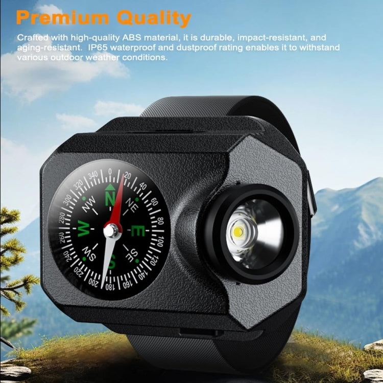 Outdoor Portable Night Running Multifunctional SOS Warning Wrist Light