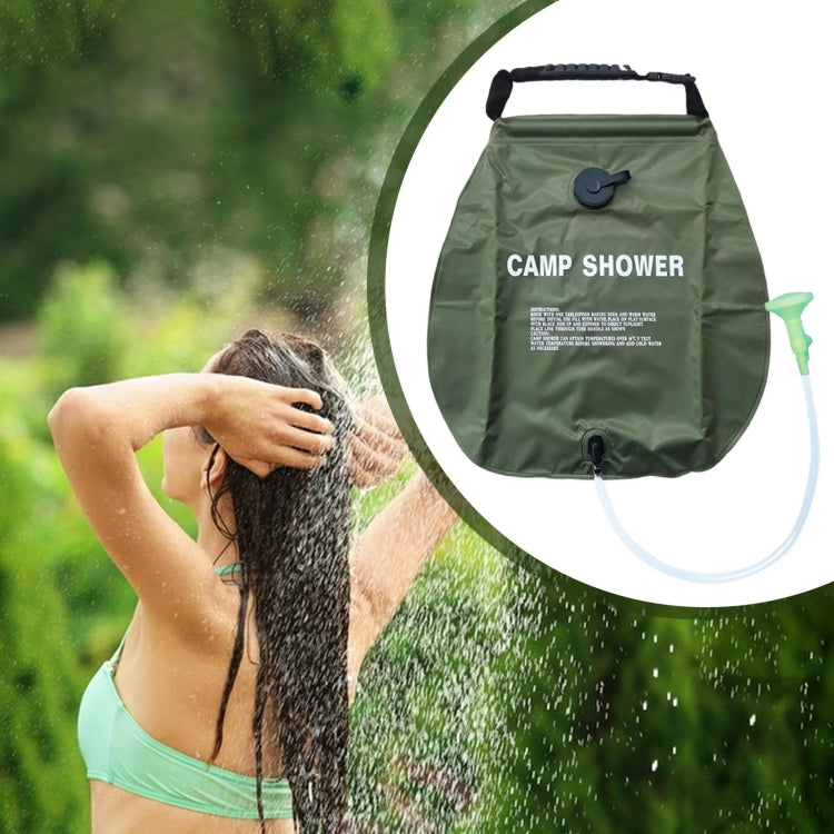 20L Outdoor Camping Shower Water Bag
