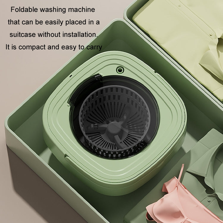 Fully Automatic Mini Foldable Washing Machine With Dehydration Function, EU Plug, UK Plug, US Plug, AU Plug