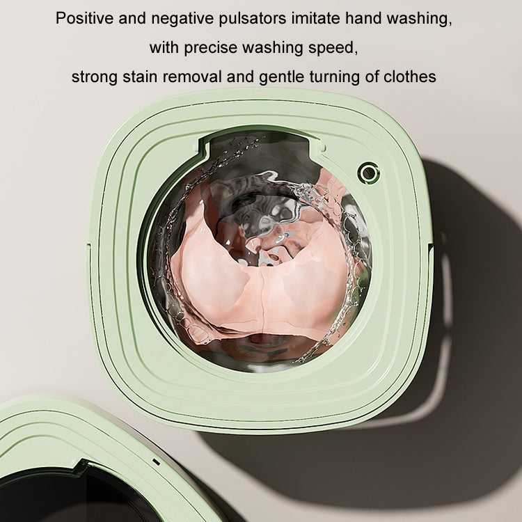 Fully Automatic Mini Foldable Washing Machine With Dehydration Function, EU Plug, UK Plug, US Plug, AU Plug