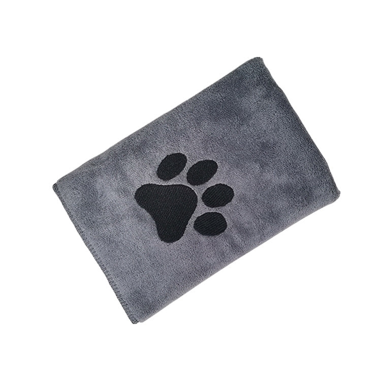Pet Microfiber Absorbent Towel Cat Dog Bath Cleaning Towel, 50x100cm, 35x75cm