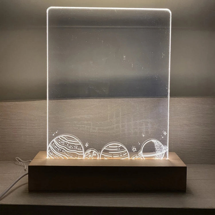LED Light Solid Wood Luminous Base for Resin Art Acrylic Glass Lights, Round 6x2cm, Round 10x2cm, Rectangular Slot 15cm, Oval  15cm, Square 8x2cm, Rectangular 18cm, Rectangular Slot 20cm, Rectangular 30cm