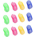 4pcs / Pack Colorful Spring Cats Self-Exciting Coil Toys, 3packs