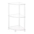 Acrylic 3-Layer Wall Corner Table For Living Room Bedroom Bathroom Placement Storage, YX141