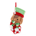 Christmas Decoration Hanging Gift Bag Pet Candy Bag, Model A Small Dog Sock, Model B Small Cat Sock, Model C Large Dog Socks, Model D Large Cat Sock