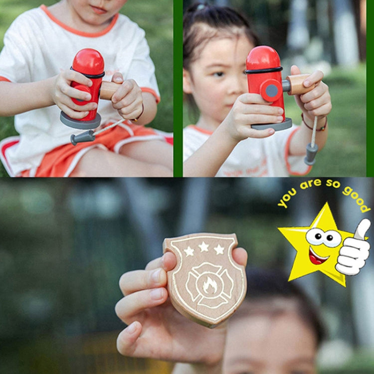 Children Simulation Fireman Set Role Play Educational Toy Firefighting Tools Scenario Cosplay Toy, Fireman