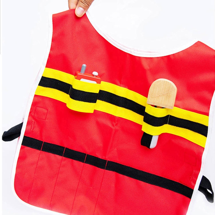 Children Simulation Fireman Set Role Play Educational Toy Firefighting Tools Scenario Cosplay Toy, Fireman