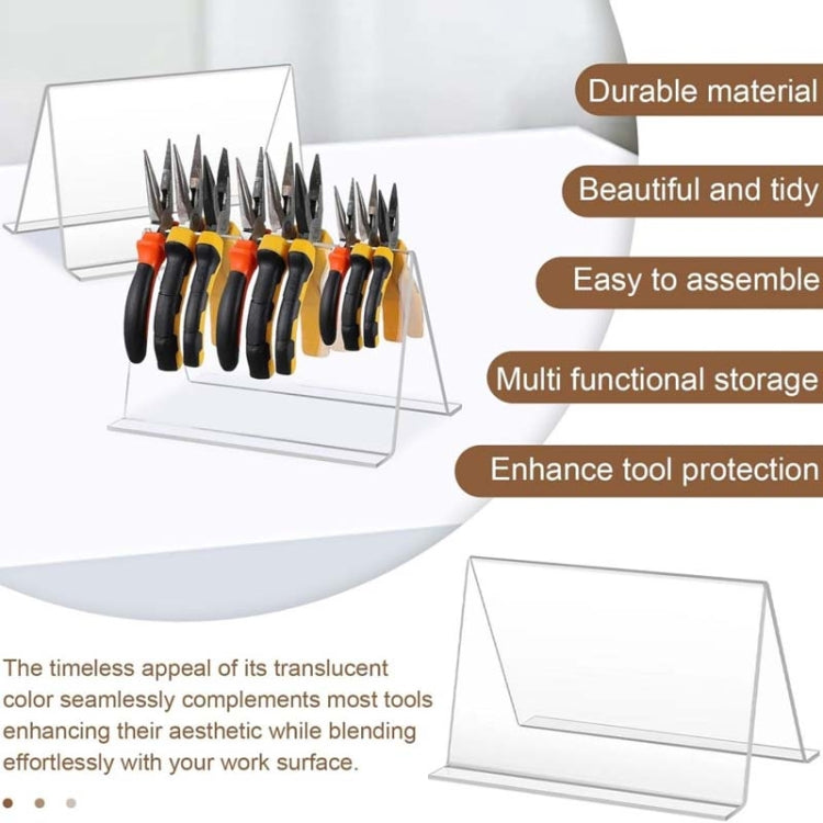 Acrylic Jewelry Pliers Organizer Multifunctional Tools Display Rack, YX138