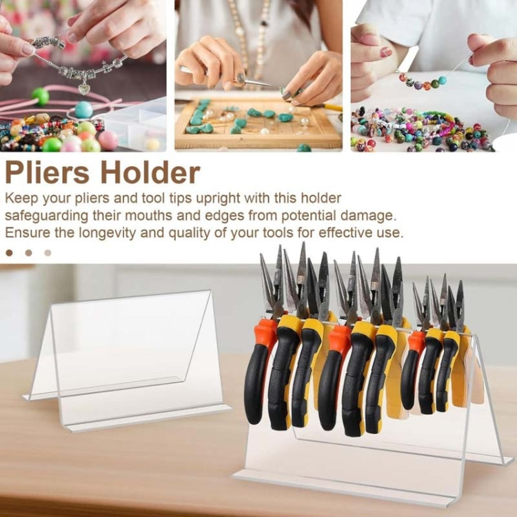 Acrylic Jewelry Pliers Organizer Multifunctional Tools Display Rack, YX138