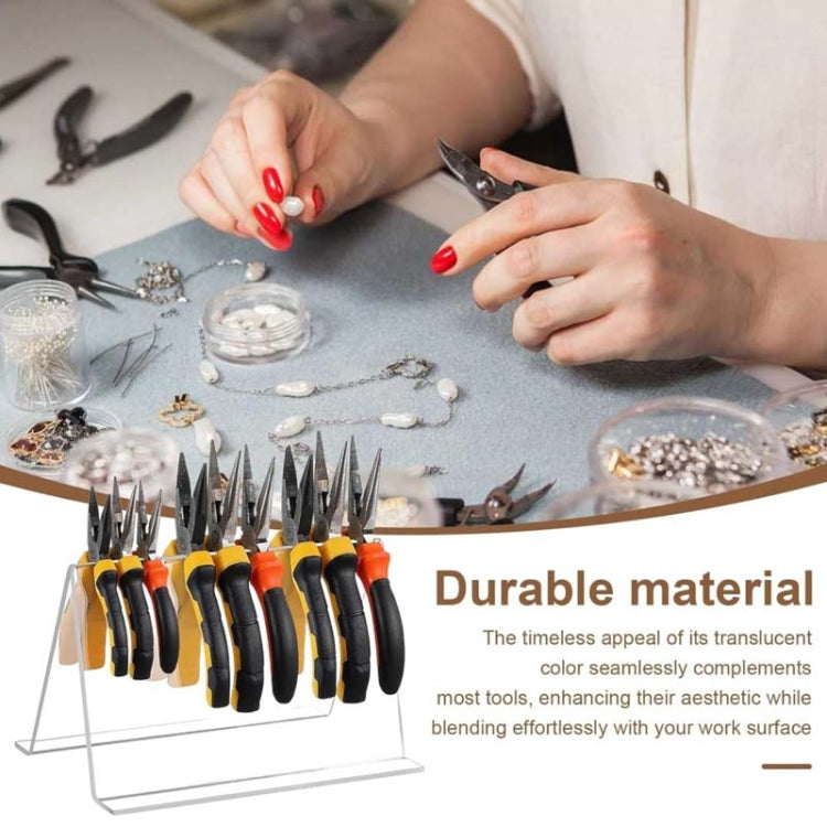 Acrylic Jewelry Pliers Organizer Multifunctional Tools Display Rack, YX138