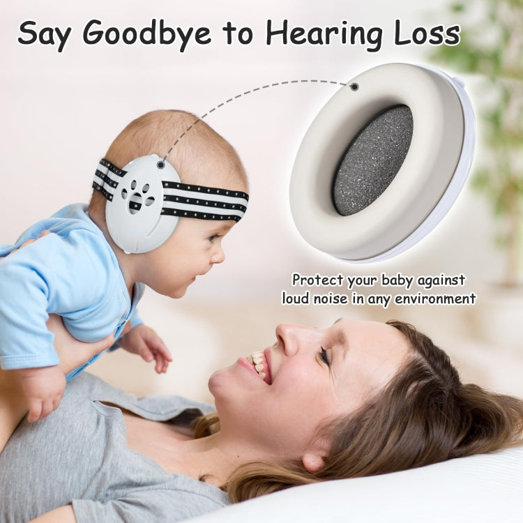 Headband Type Sleeping Soundproof Noise-proof Baby Earmuffs