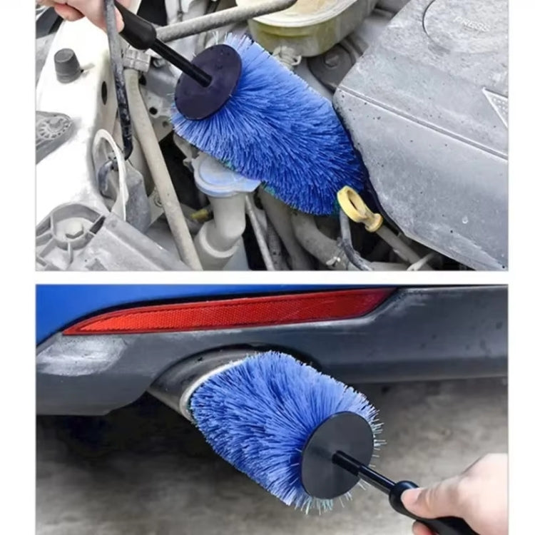 3pcs /Set Car Wash Engine Compartment Cleaning Detail Brush