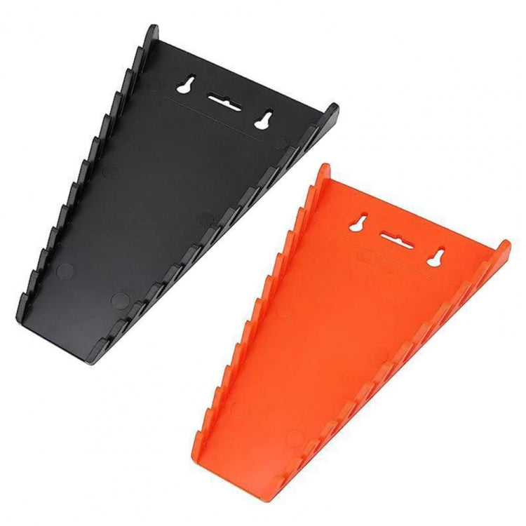 12-Slot Plastic Magnetic Removable Tray Wrench Storage Bracket