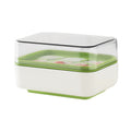 Mini Press Type Ice Cube Mold Food Silicone 6 Cubes Easy to Release Household Ice Lolly Making Box
