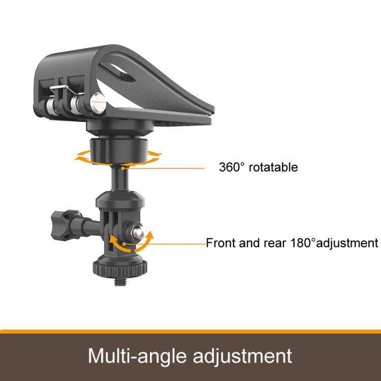 Car Sun Visor Bracket Panoramic Sports Camera Vehicle Mount Base, Camera Mount