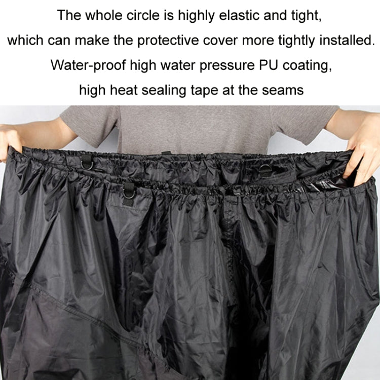 MESOROCK Motorcycle Light Durable Dustproof Rainproof Half Cover, M