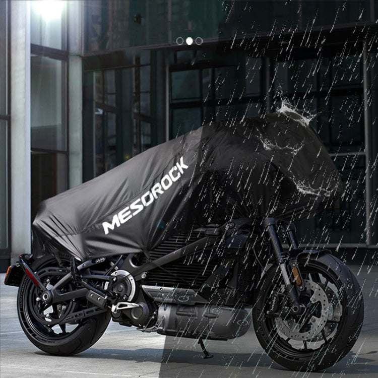 MESOROCK Motorcycle Light Durable Dustproof Rainproof Half Cover, M