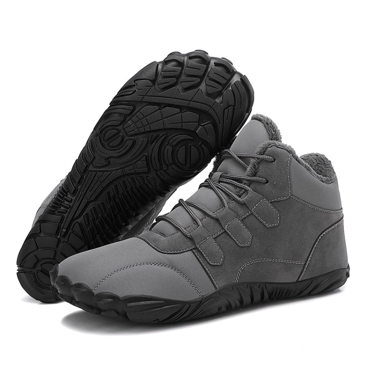 Warm Fur Lined Hiking Sneakers Waterproof Non Slip Snow Boot For Men and Women, 36, 37, 38, 39, 40, 41, 42, 43, 44, 45, 46, 47