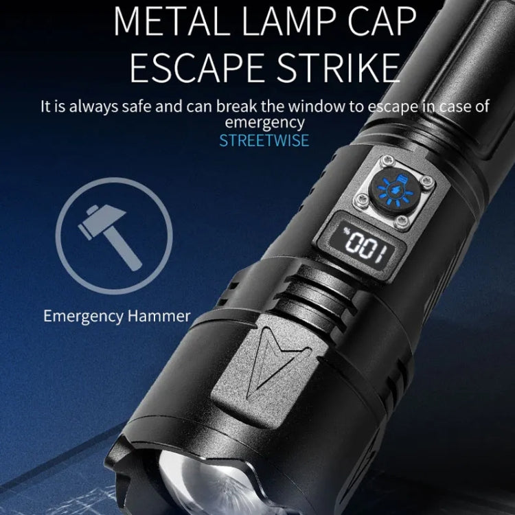 E-SMARTER A03 Laser 30W Portable LCD Display Flashlight, A03