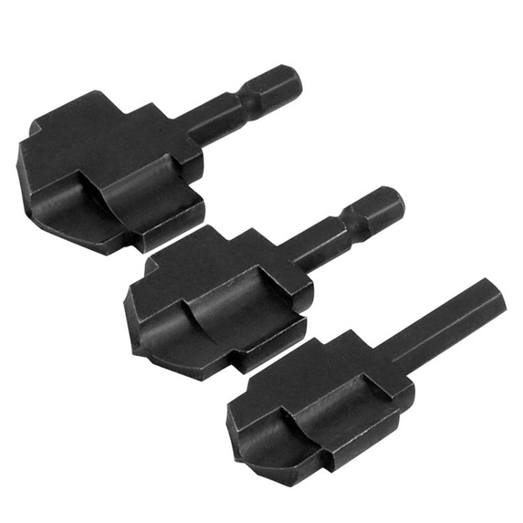 Hexagonal PPR Lifting Flat Drill Bit Step Drill Bit Repairing Internal Filament Leak Repairing Water Pipe Connection Tool, 20mm, 25mm, 32mm