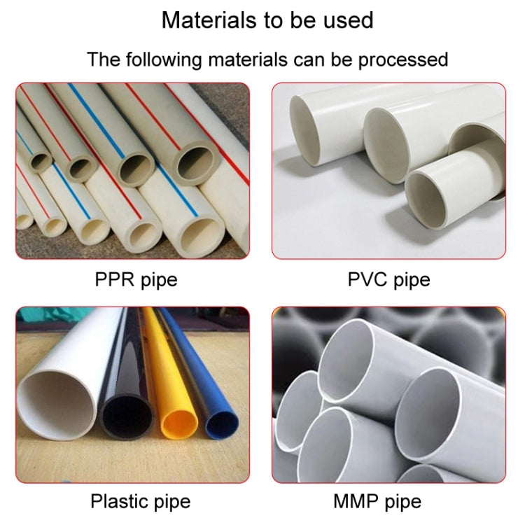 Hexagonal PPR Lifting Flat Drill Bit Step Drill Bit Repairing Internal Filament Leak Repairing Water Pipe Connection Tool, 20mm, 25mm, 32mm