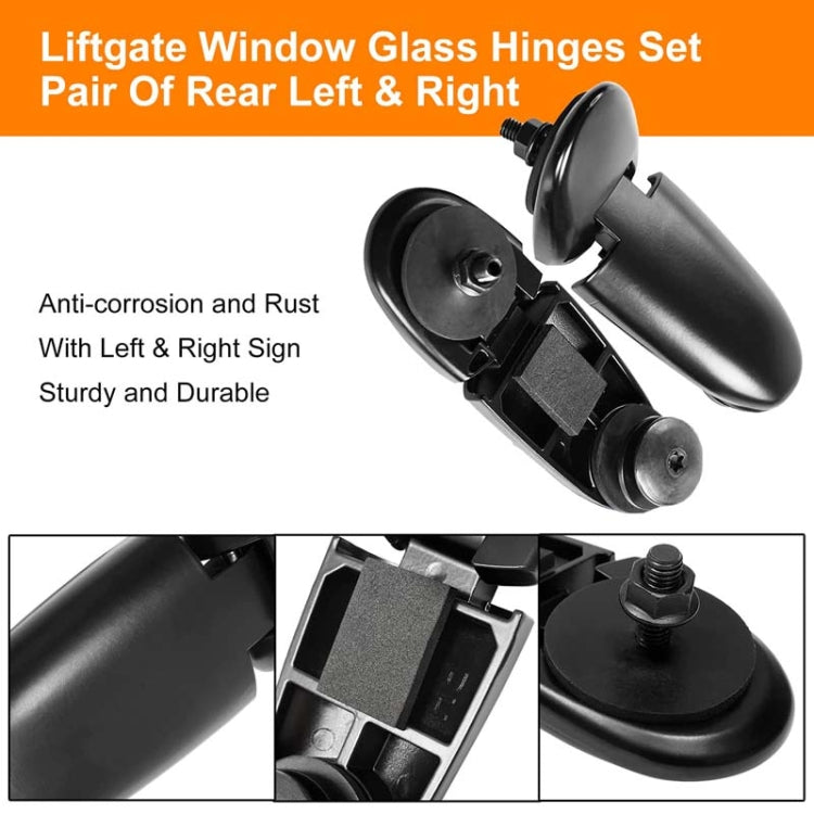 1pair Vehicle Door Handle Hinges For Ford Explorer 1998-2001, 926-132