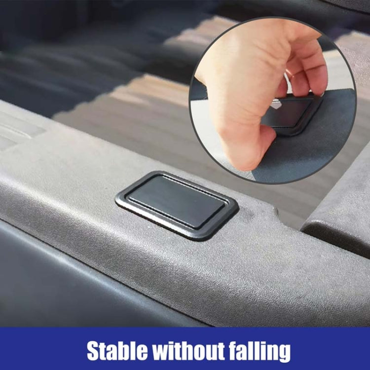 1pair Rear Tailgate Hole Plug Cover Modification Accessories For Chevrolet Silverado 2019-2021