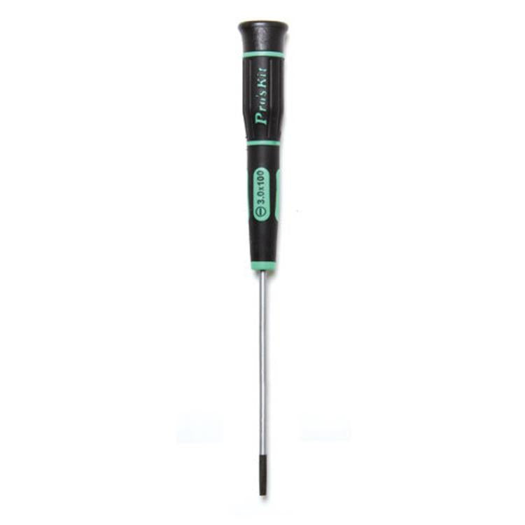 ProsKit  SD-081-S7 Slotted Precision Screwdriver(3.0 x 100mm) for Daily Electronics Repairs