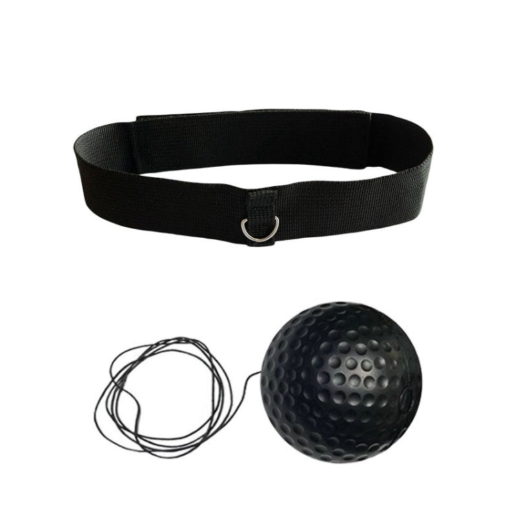 Boxing Reflex Training Ball Indoor Fitness Sports Recreation Combat Fighting With Headband Boxing Speed Ball, PU Ball Black, Rubber Ball Red, Tennis Ball Yellow