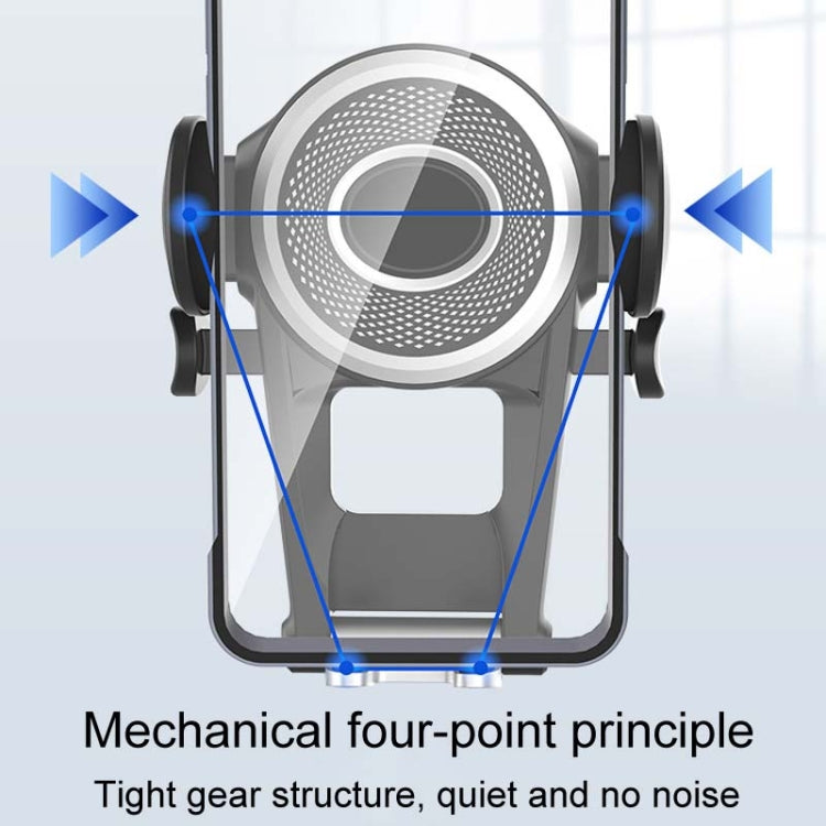 Car Suction Cup Multi-function Cell Phone Navigation Mount, With Hose, With Triangle Air Vent, With Flat Clip